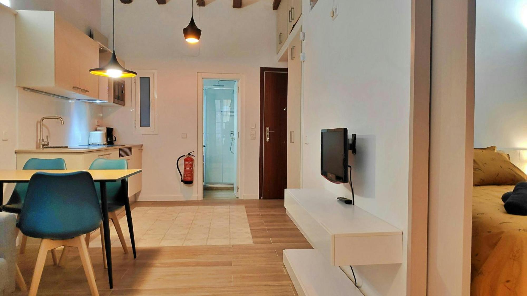 Sant Antoni 3 - Downtown Barcelona. Modern Lägenhet Exteriör bild